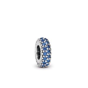 inspiration within blue authentic pandora spacers